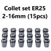 Collet chuck springφψλιά τσιμπίδια set er25