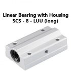 Γραμμικά Ρουλεμάν με θήκη οδηγοί κίνηση CNC 3D parts long μακριά μακρύ ρουλεμάν Linear bearing with housing ballscrew