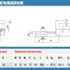 Hiwin Block Linear Guid Guidways Γραμμικοί Οδηγοί Βαγονάκι