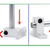 Βάση Θέσης Άξονα Linear Shaft Rail Support Γραμμική κίνηση οδηγοί linear