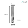 Τρίπτερο Diamond Router Bits – D10mm – Κοπή 22mm