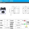 Stepper motor open loop nema 23 1.1 Nm