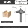 Sharp knife bit radius for mdf