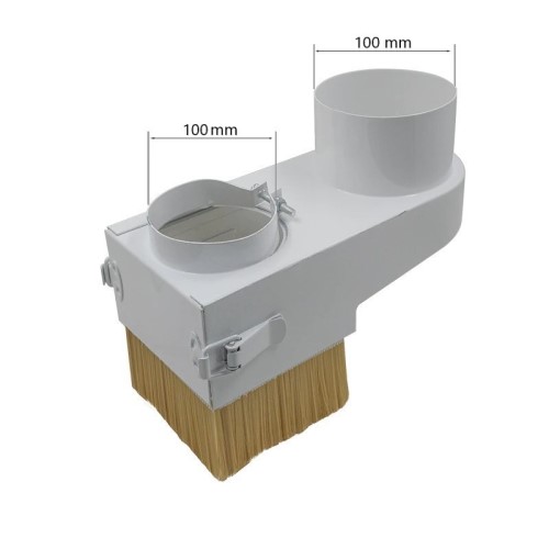 spindle dust collector adaptor for cnc router