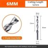2 flute endmill for plexiglass